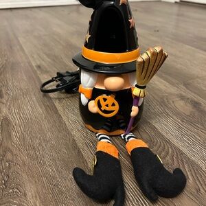 Scentsy Halloween Gnome Warmer - Black, Orange, Gold, Purple